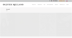 Desktop Screenshot of oliviermellano.com